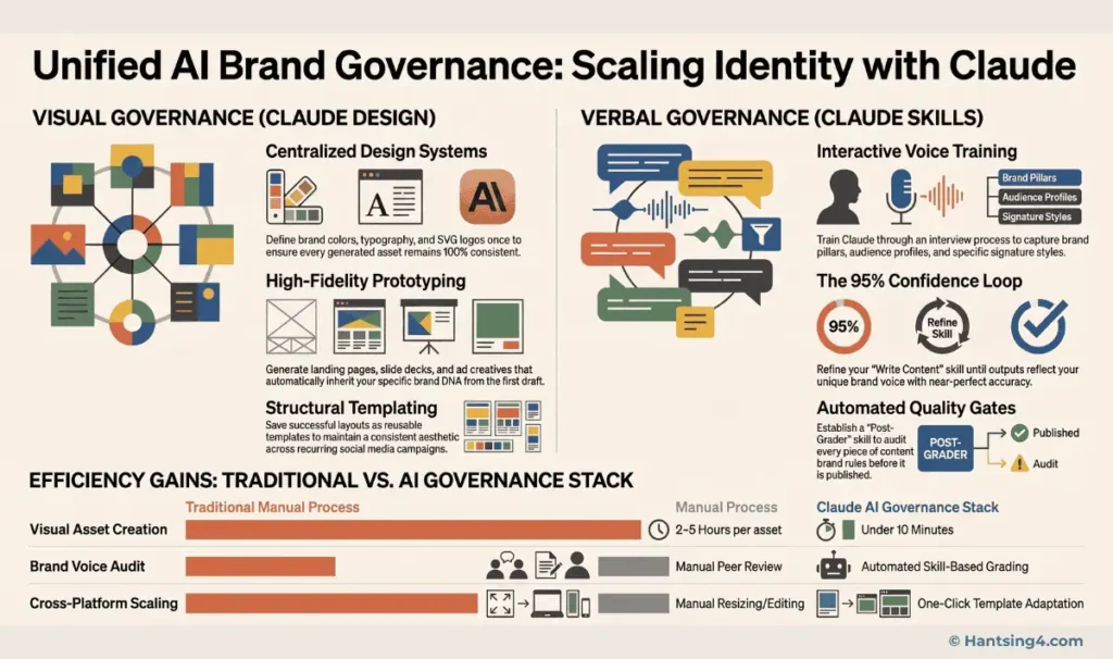 Keep AI-generated content on brand using Claude Design and Claude Skills.