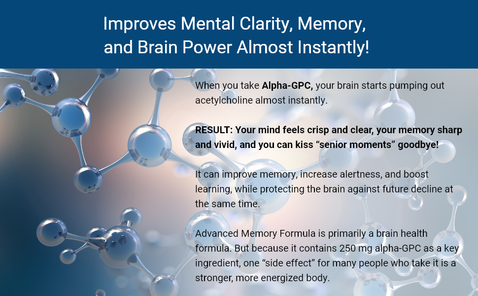 Advanced Memory Formula Advanced Bionutritionals Benefit Claims