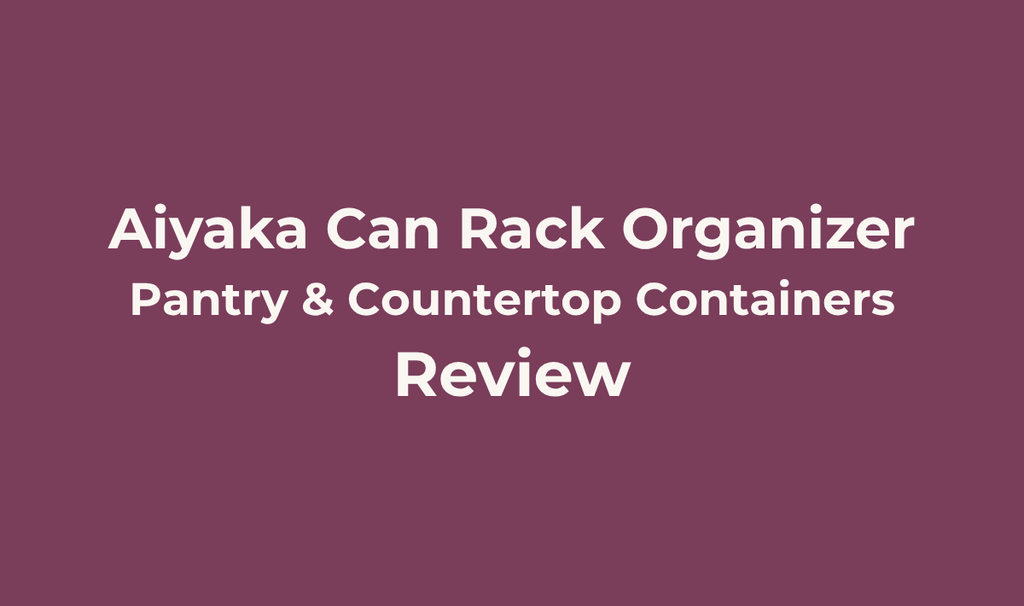 AIYAKA Can Rack Organizer Review (3 Tier, Holds 36 Cans) 2 Aiyaka Can Rack Organizer Review