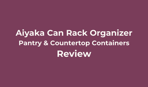 AIYAKA Can Rack Organizer Review (3 Tier, Holds 36 Cans) 4 Aiyaka Can Rack Organizer