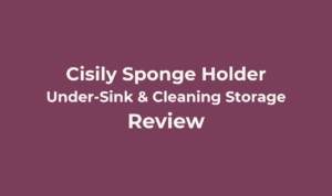 Cisily Stainless Steel Sink Caddy Review (9.25 Inch) 4 Cisily Sponge Holder