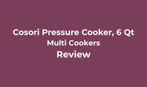 Cosori Pressure Cooker 6 Qt