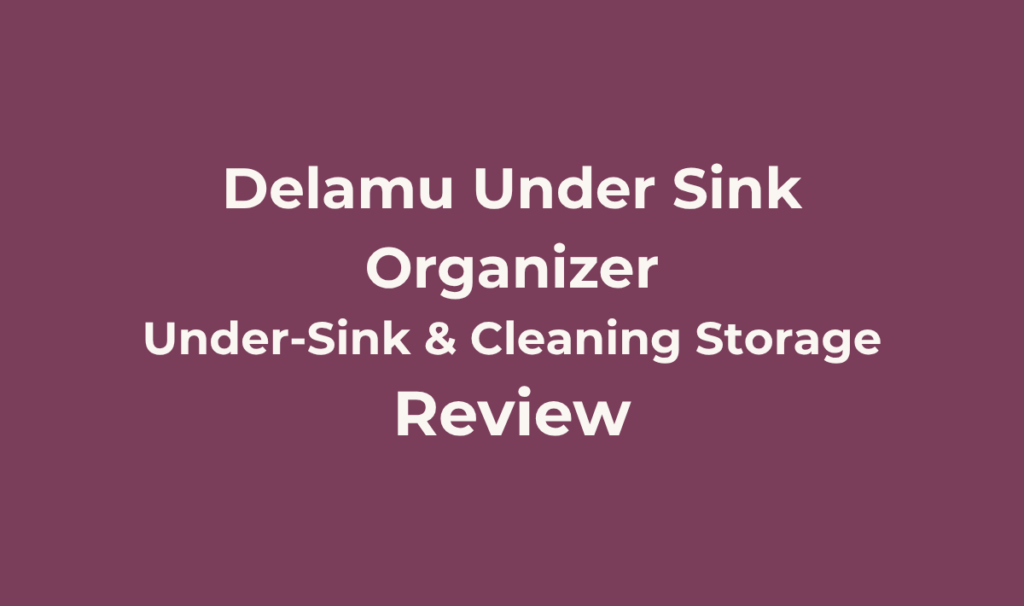 Delamu 2-Tier Clear Under Sink Organizer Review (2 Pack) 8 Delamu Under Sink Organizer Review