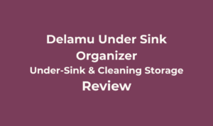 Delamu 2-Tier Clear Under Sink Organizer Review (2 Pack) 4 Delamu Under Sink Organizer