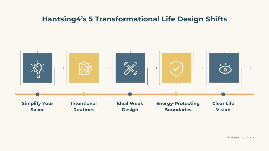 Hantsing4's Five Transformational Life Design Shifts