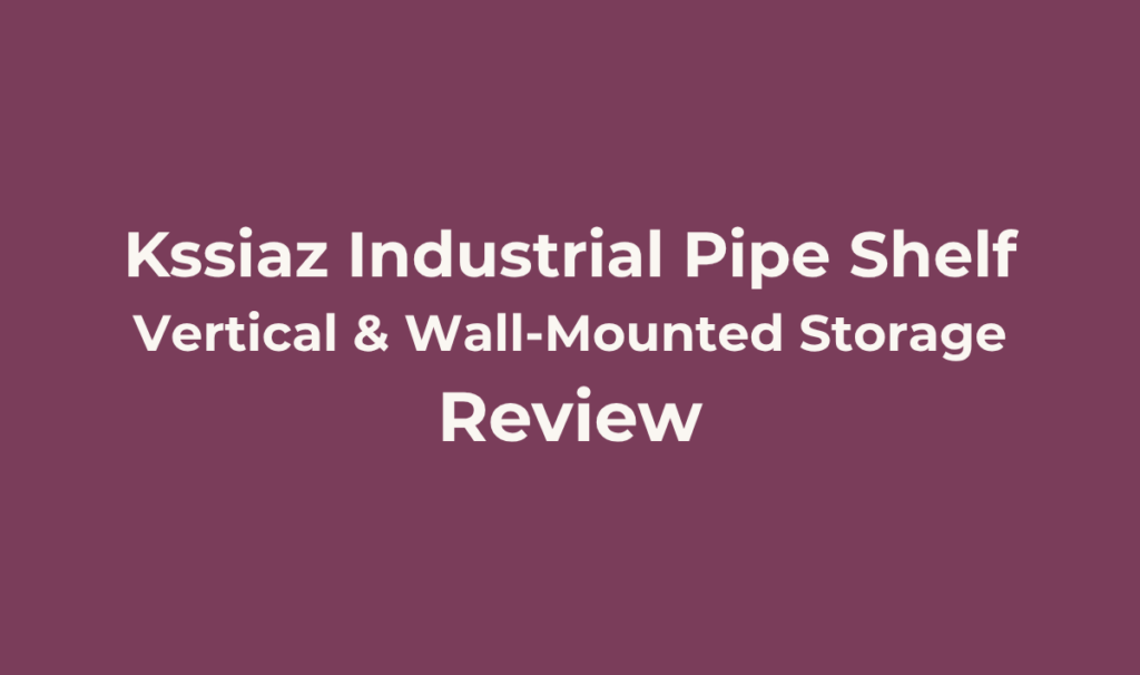 Kssiaz 3 Tier Industrial Pipe Floating Shelf Review (24 Inch) 3 Kssiaz Industrial Pipe Shelf Review