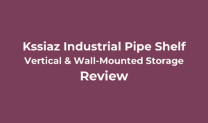 Kssiaz 3 Tier Industrial Pipe Floating Shelf Review (24 Inch) 4 Kssiaz Industrial Pipe Shelf