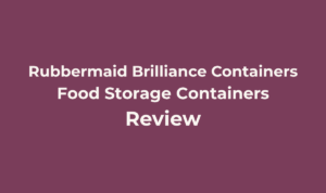 Rubbermaid Brilliance 2-Compartment Containers Review: Divided Meal Prep Done Right? 4 Rubbermaid Brilliance 2 Compartment
