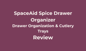 SpaceAid Spice Drawer Organizer