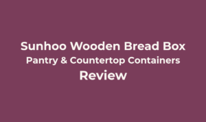 Sunhoo Wooden Bread Box