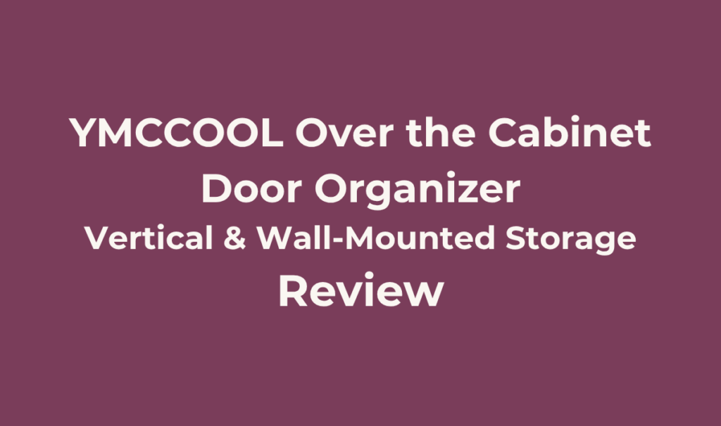 YMCCOOL 2 Pack Over-the-Cabinet Door Organizer with Towel Bars 8 YMCCOOL Over the Cabinet Door Organizer. Vertical & Wall-Mounted Storage Review