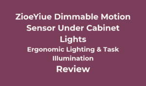 ZioeYiue 3-Pack Dimmable Motion Sensor Under Cabinet Lights Review 4 ZioeYiue Under Cabinet Lights